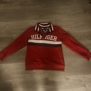 Tommy Hilfiger Red Kids Sweater